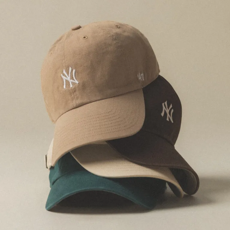 47 Alle Anzeigen|Caps & Bucket Hats*MLB New York Yankees *Base Runner* Cap Natural