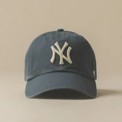47 Alle Anzeigen|Caps & Bucket Hats*MLB New York Yankees *Clean Up* Cap Timber Blue