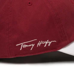 47 Alle Anzeigen|Caps & Bucket Hats*x Tommy Hilfiger *Miami Heat* Courtside Clean Up Cap Red