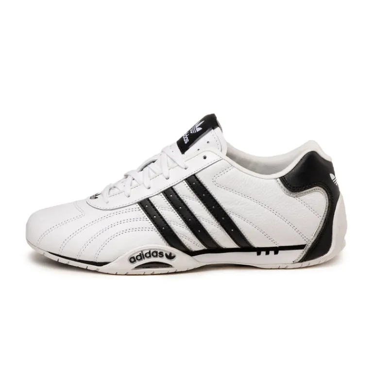 Adidas Sneakers En Cuir|Baskets Décontractées Terrace*Adi Racer Lo Footwear White / Core Black / Silver Metallic