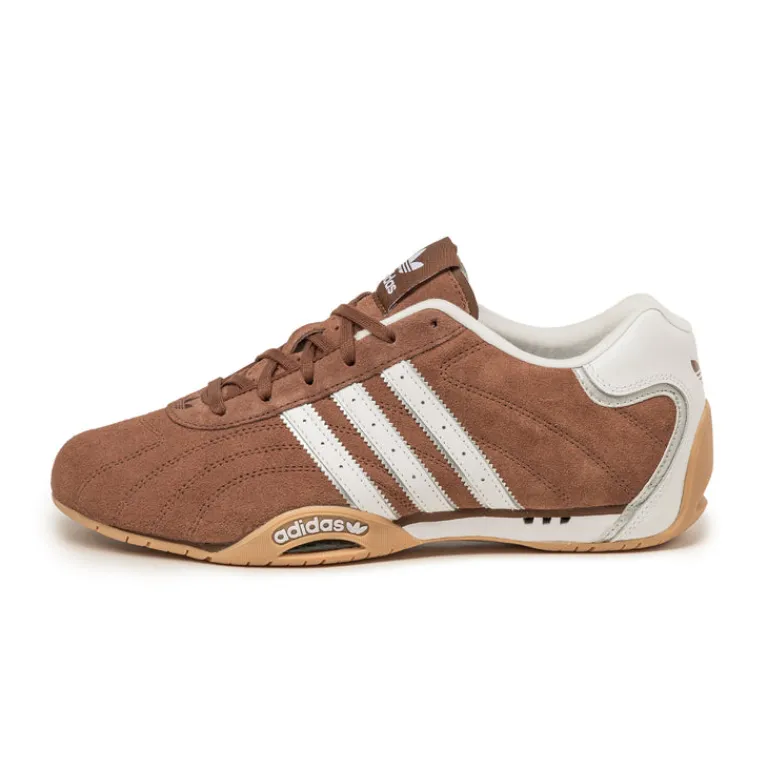 Adidas Sneakers En Cuir|Baskets Décontractées Terrace*Adi Racer Lo Preloved Brown / Footwear White / Silver Metallic