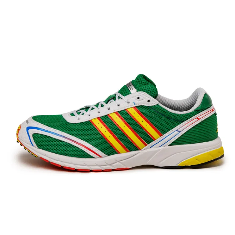Adidas Sneakers Végétaliens*Adizero Adios OG Green / Cloud White / Bright Red