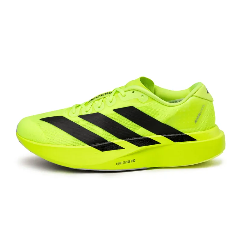 Adidas Sneakers Végétaliens|Chaussures De Running*adizero Evo SL M Lucid Lemon / Core Black / Metallic Silver
