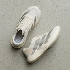 Adidas Sneakers Végétaliens|Chaussures De Running*adizero Evo SL W Wonder White / Cyber Metallic / Warm Vanilla