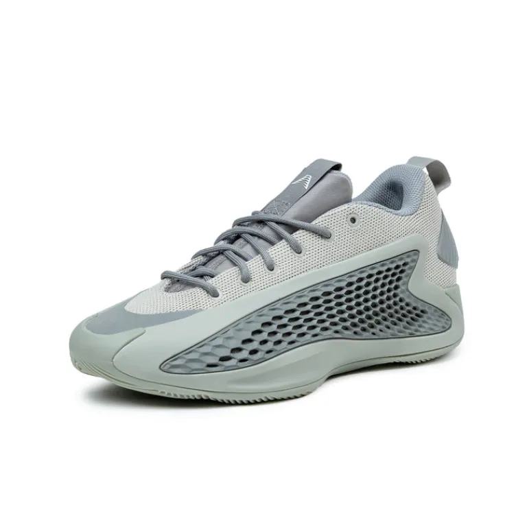 Adidas Sneakers Végétaliens*Anthony Edwards 1 Low Metallic Grey / Dove Grey / Footwear White