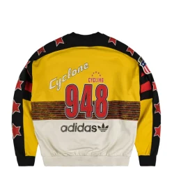 Adidas Pullover*Archive Cycling Sweatshirt EQT Yellow / Cloud White / Black