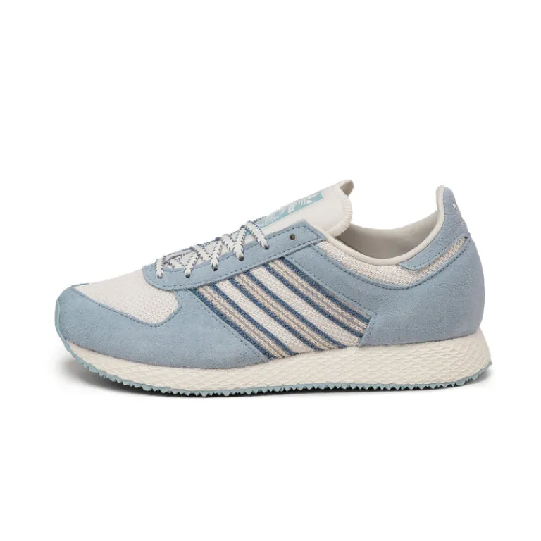 Adidas Sneakers En Cuir|Chaussures De Running Retro*Atlanta W Off White / Wonder Blue / Silvio