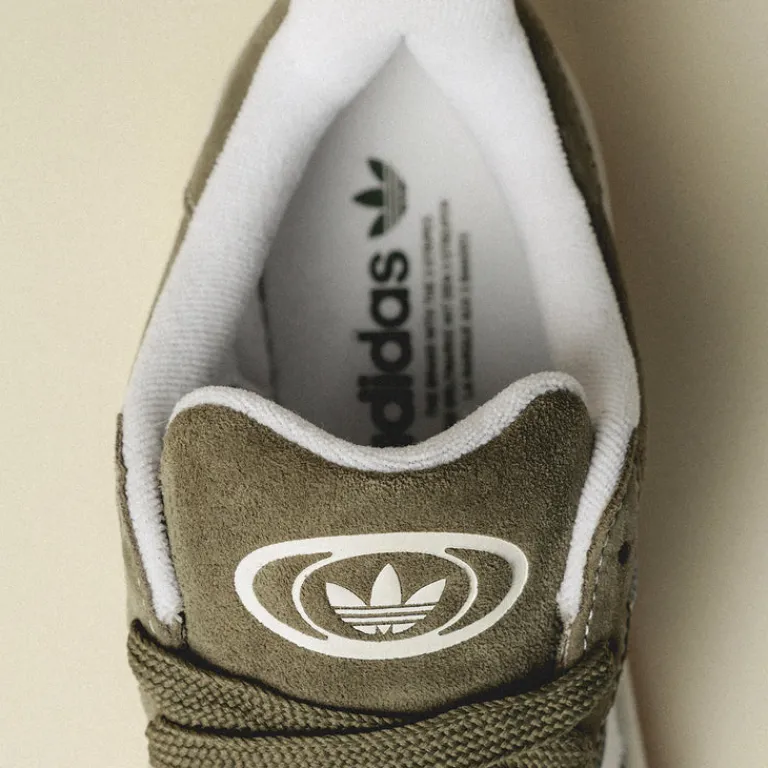 Adidas Sneakers En Cuir|Chunky Sneakers*Campus 00s Olive Strata / Cloud White / Off White