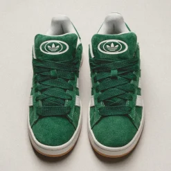 Adidas Sneakers En Cuir*Campus 00s Dark Green / Footwear White / Off White