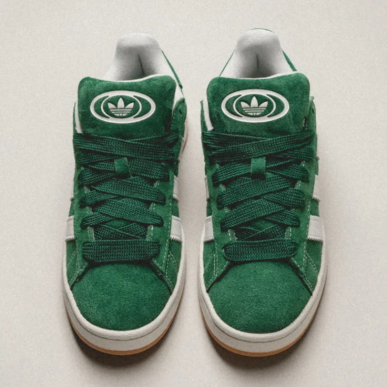 Adidas Sneakers En Cuir*Campus 00s Dark Green / Footwear White / Off White