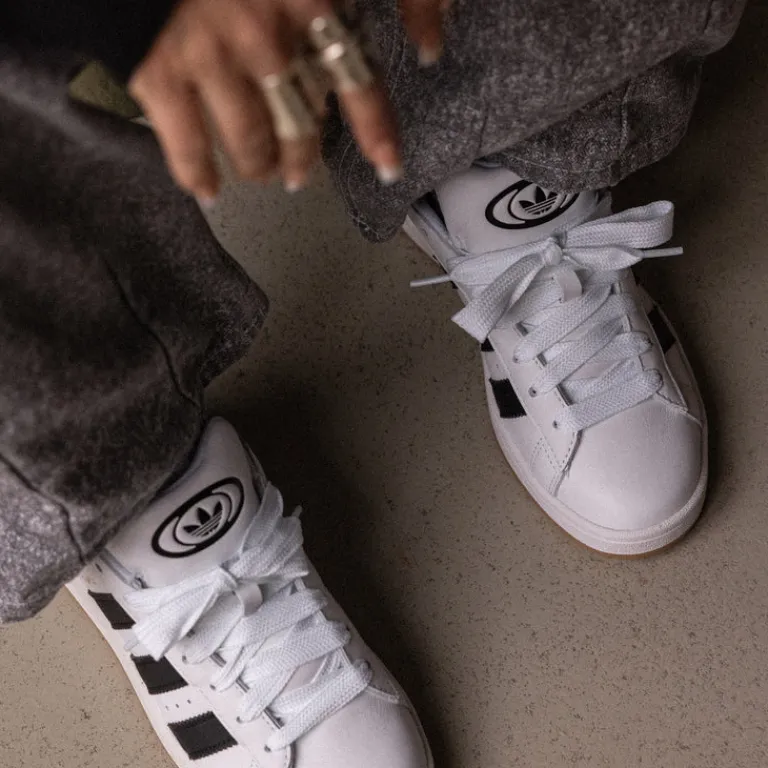 Adidas Sneakers En Cuir|Chunky Sneakers*Campus 00s Cloud White / Core Black / Core Black