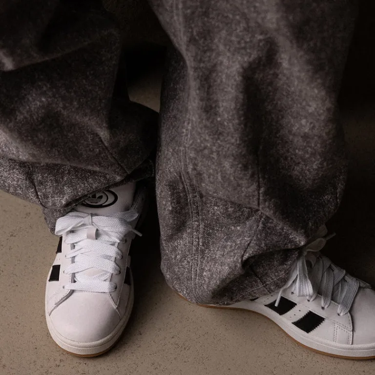 Adidas Sneakers En Cuir|Chunky Sneakers*Campus 00s Cloud White / Core Black / Core Black