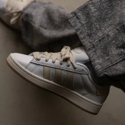 Adidas Sneakers En Cuir|Chunky Sneakers*Campus 00s W Footwear White / Cream White / Chalk White