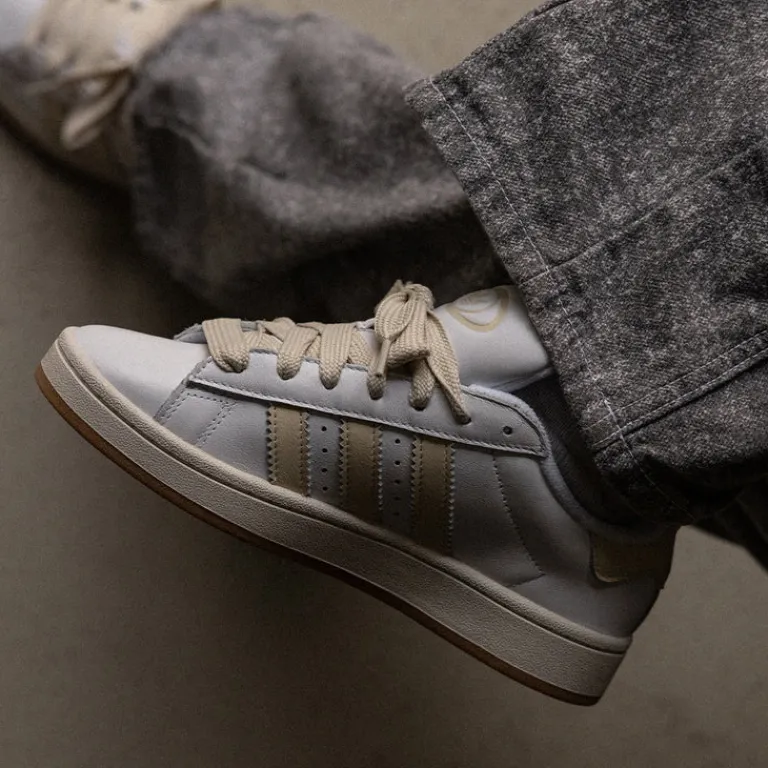 Adidas Sneakers En Cuir|Chunky Sneakers*Campus 00s W Footwear White / Cream White / Chalk White