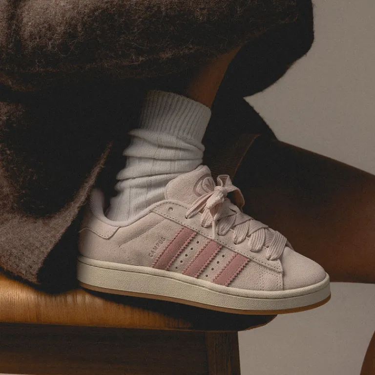 Adidas Sneakers En Cuir|Chunky Sneakers*Campus 00s W Wonder Quartz / Cream White / Wonder Mauve