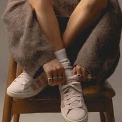 Adidas Sneakers En Cuir|Chunky Sneakers*Campus 00s W Wonder Quartz / Cream White / Wonder Mauve