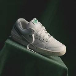 Adidas Sneakers En Cuir|Sneakers Blancs*Continental 87 Core White / Court Green / Cream White