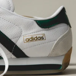 Adidas Sneakers En Cuir|Baskets Décontractées Terrace*Country Japan Footwear White / Core Green / Crystal White