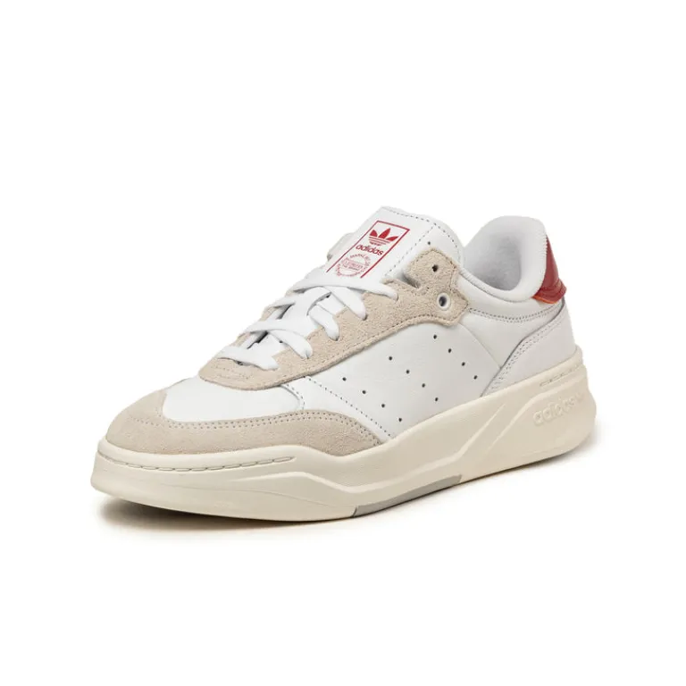 Adidas Sneakers En Cuir|Baskets Décontractées Terrace*Court Finale Footwear White / Tmvire / Cloud White