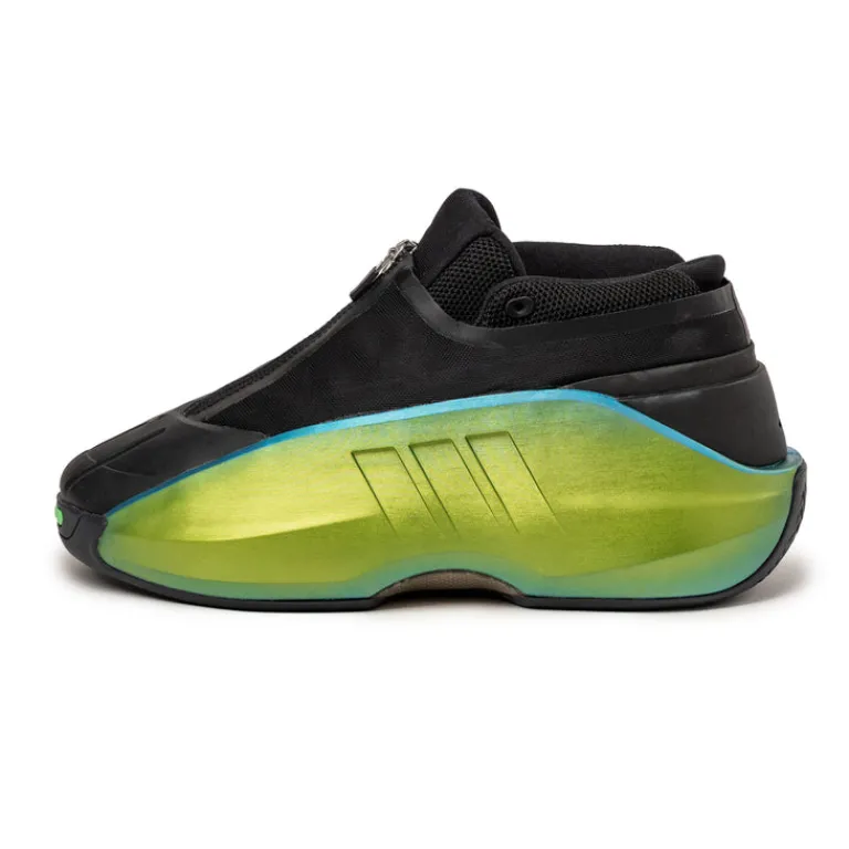 Adidas Sneakers Végétaliens*Crazy IIInfinity Screaming Green / Core Black / Lucid Blue
