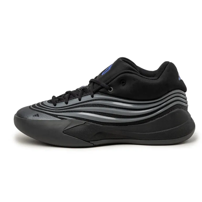 Adidas Sneakers Montantes|Sneakers En Cuir*Dame X Core Black / Iron Metallic / Lucid Blue
