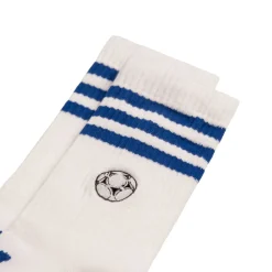 Adidas Chaussettes*Embroidered Football Crew Socks 2 Pairs White / Team Royal Blue / Semi Court Green