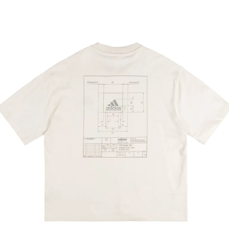 Adidas T-Shirts*EQT Graphic T-Shirt Cloud White