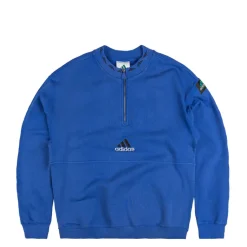 Adidas Pullover*EQT Half-Zip Fleece EQT-Blue