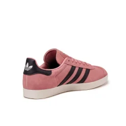 Adidas Sneakers En Cuir|Baskets Décontractées Terrace*Gazelle Glow Pink / Aurora Black / Core White
