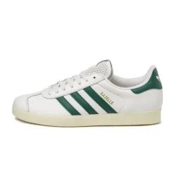 Adidas Sneakers En Cuir|Baskets Décontractées Terrace*Gazelle Core White / Collegiate Green / Cream White