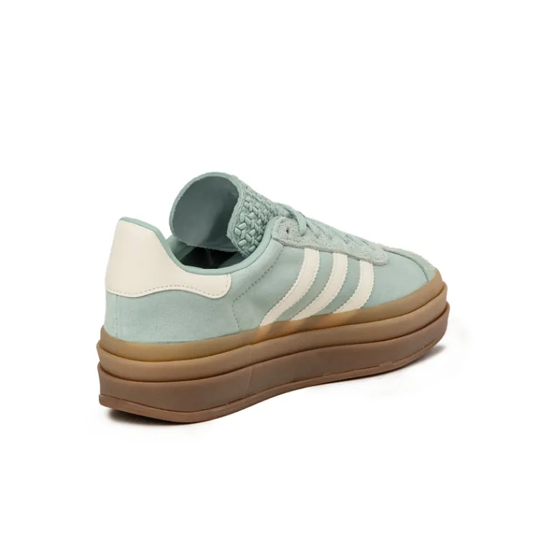 Adidas Sneakers À Plateforme|Sneakers En Cuir*Gazelle Bold W Ashen Green / Off White / Gum