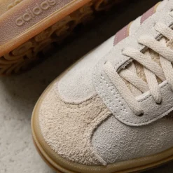 Adidas Sneakers À Plateforme|Sneakers En Cuir*Gazelle Bold W Cream White / Warm Clay / Sand Strata
