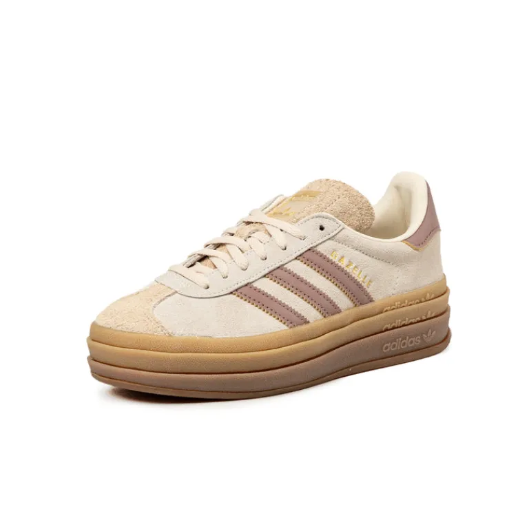 Adidas Sneakers À Plateforme|Sneakers En Cuir*Gazelle Bold W Cream White / Warm Clay / Sand Strata