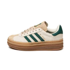 Adidas Sneakers À Plateforme|Sneakers En Cuir*Gazelle Bold W Cream White / Collegiate Green / Magic Beige