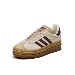 Adidas Sneakers À Plateforme|Sneakers En Cuir*Gazelle Bold W Cream White / Maroon / Magic Beige
