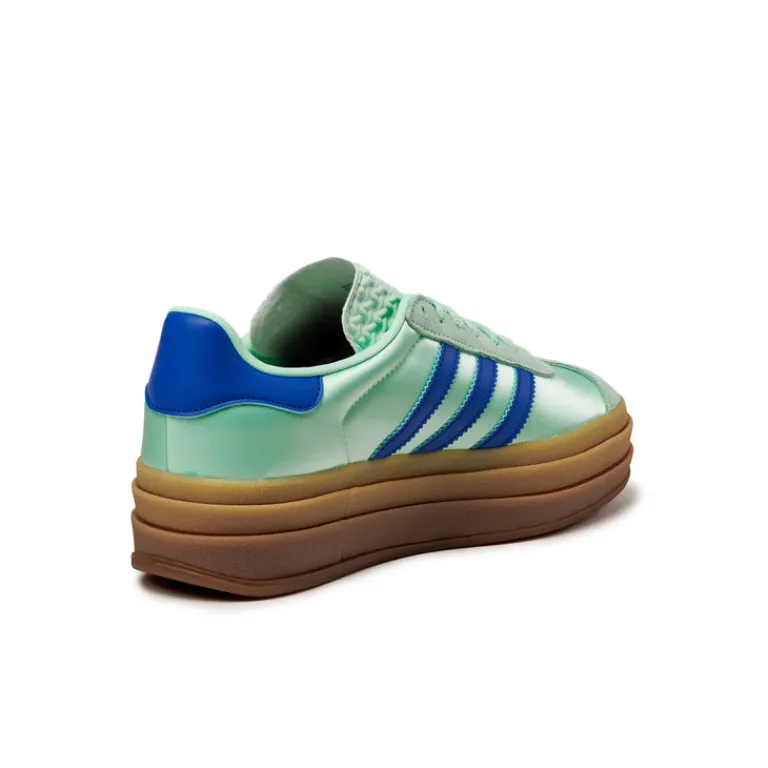 Adidas Sneakers À Plateforme|Sneakers En Cuir*Gazelle Bold W Clear Mint / Lucid Blue / Gold Metallic