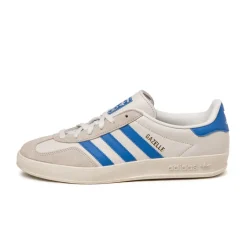 Adidas Sneakers En Cuir|Baskets Décontractées Terrace*Gazelle Indoor Crystal White / Blue / Grey One