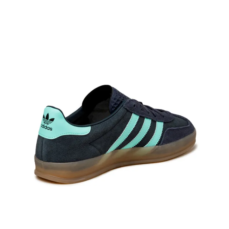 Adidas Sneakers En Cuir|Baskets Décontractées Terrace*Gazelle Indoor Shadow Navy / Footwear White / Legend Ink