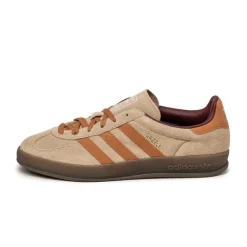 Adidas Sneakers En Cuir|Baskets Décontractées Terrace*Gazelle Indoor Warm Sandstone / Craft Ochre / Shadow Red