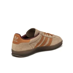 Adidas Sneakers En Cuir|Baskets Décontractées Terrace*Gazelle Indoor Warm Sandstone / Craft Ochre / Shadow Red