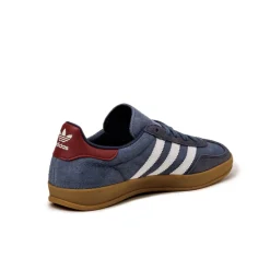 Adidas Sneakers En Cuir|Baskets Décontractées Terrace*Gazelle Indoor Prloin / Footwear White / Shadow Navy