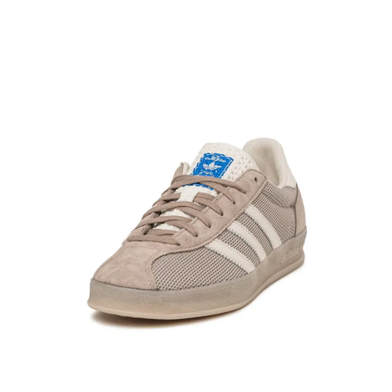 Adidas Sneakers En Cuir|Baskets Décontractées Terrace*Gazelle Indoor Pro Blue / Shock Yellow / Charcoal