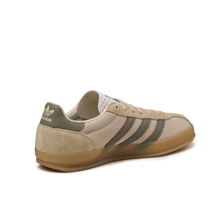 Adidas Sneakers En Cuir|Baskets Décontractées Terrace*Gazelle Indoor Pro Bliss / Green / Charcoal