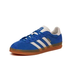 Adidas Sneakers En Cuir|Baskets Décontractées Terrace*Gazelle Indoor Pro Blue / Core White / Power Blue