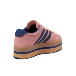 Adidas Sneakers À Plateforme|Sneakers En Cuir*Gazelle Stack W Glow Pink / Vicid BLue / Gum 3