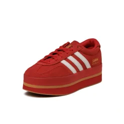 Adidas Sneakers À Plateforme|Sneakers En Cuir*Gazelle Stack W Red / Cream White / Gold Metallic