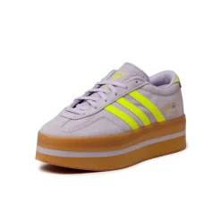 Adidas Sneakers À Plateforme|Sneakers En Cuir*Gazelle Stack W Ice Lavender / Solar Yellow / Gum
