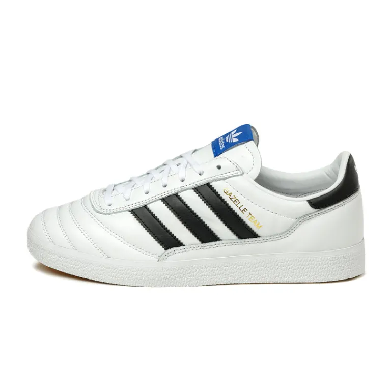 Adidas Sneakers En Cuir|Baskets Décontractées Terrace*Gazelle Team Footwear White / Core Black /Blue