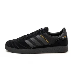Adidas Sneakers En Cuir|Baskets Décontractées Terrace*Gazelle Team Core Black / Carbon / Footwear White