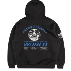 Adidas Sweats À Capuche*Graphic *Sports Club* Hoodie Black